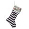 Melrose Pack of 3 Striped Christmas Stockings 19"